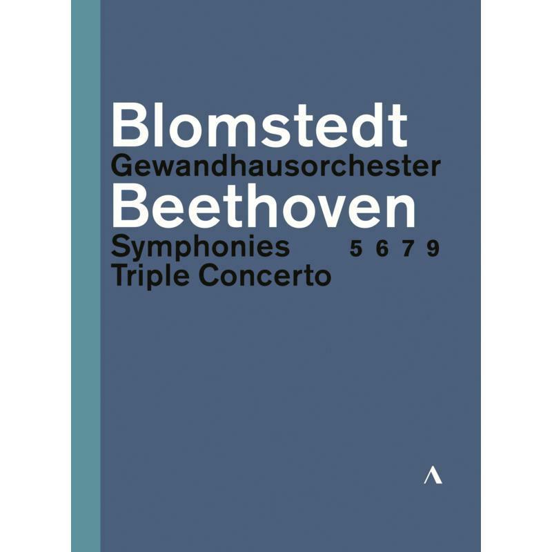 Gewandhausorch./Blomstedt - Ludwig van Beethoven: Symphonies Nos 5, 6, 7 & 9, Triple Concerto - ACC70497