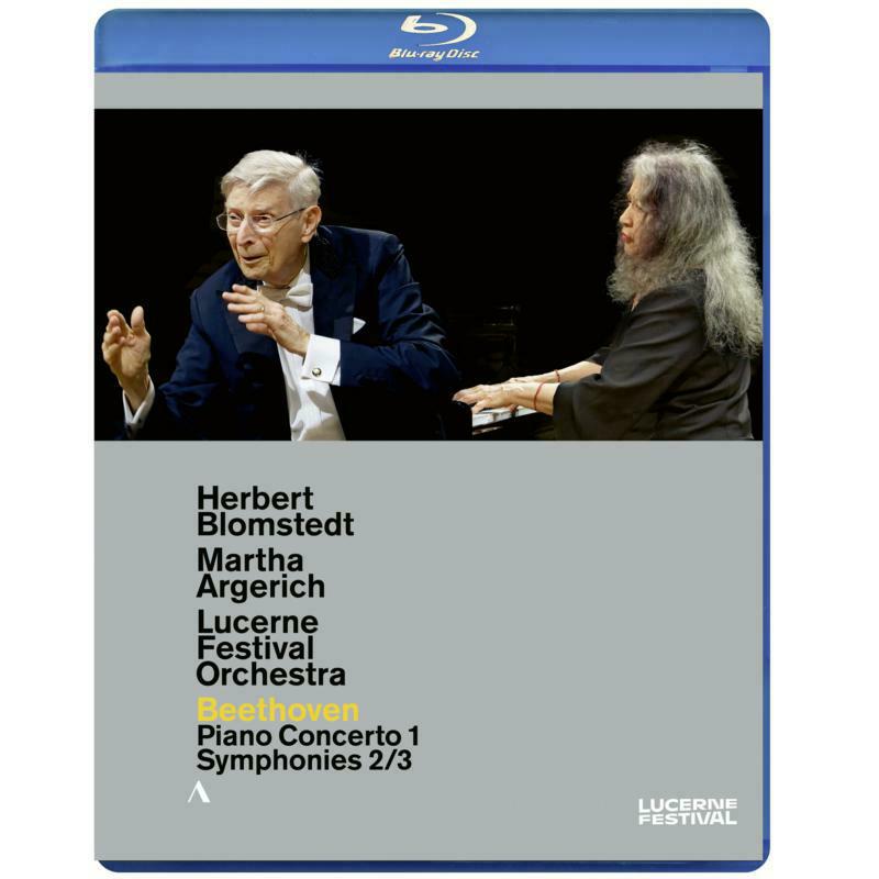 Blomstedt/Argerich/Lfo - Ludwig van Beethoven: Piano Concerto No. 1, Symphonies Nos. 2 & 3 - ACC10511