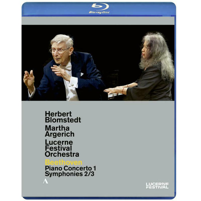Blomstedt/Argerich/Lfo - Ludwig van Beethoven: Piano Concerto No. 1, Symphonies Nos. 2 & 3 - ACC10511