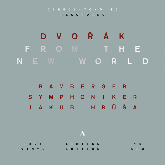 Bamberger Symphoniker; Jakub Hrusa - Antonin Dvorak: Symphony No. 9 in E minor, Op. 95 'From The New World' - ACC40626