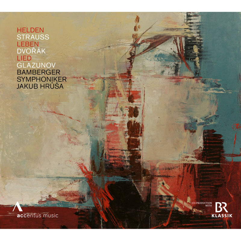 Bamberger Symphoniker; Jakub Hrusa - Richard Strauss: Ein Heldenleben; Antonin Dvorak: A Hero's Song; Aleksandr Konstantinovic Glazunov: To the Memory of a Hero - ACC30646