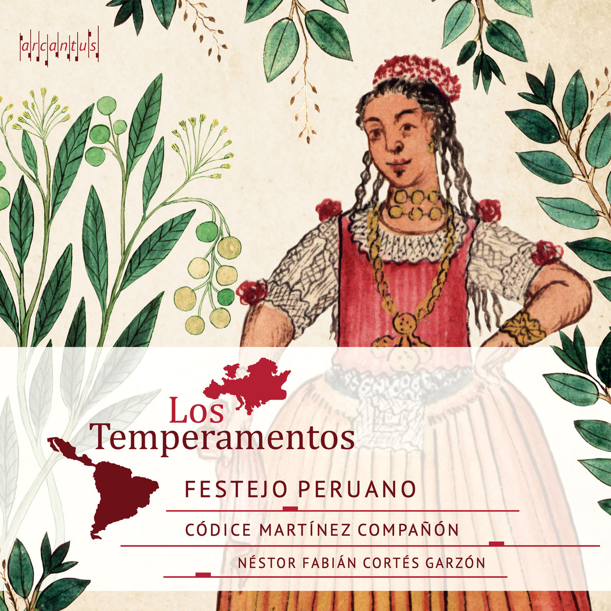 Los Temperamentos, Nestor Fabian Cortes Garzon - Festejo Peruano - ARC22043