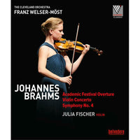 Fischer/Welser-Most - Johannes Brahms: Academic Festival Overture, Violin Concerto, Symphony No. 4 - BVE08006