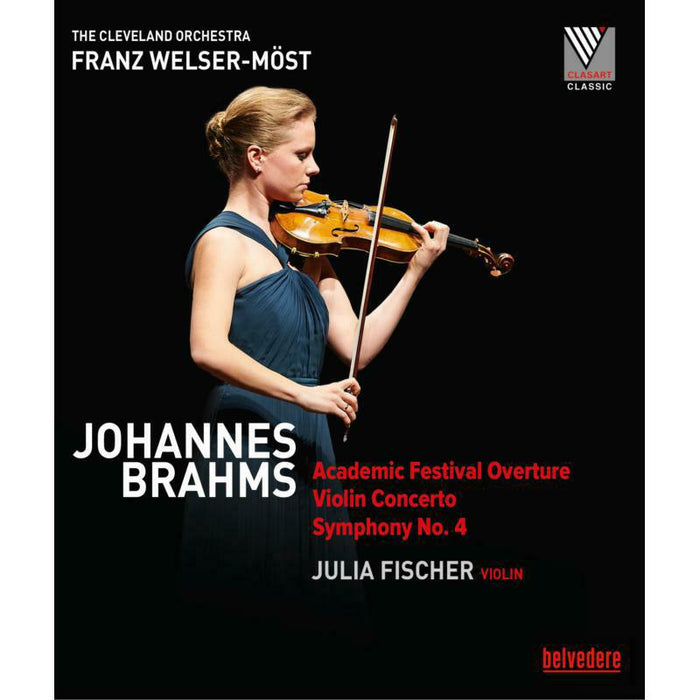 Fischer/Welser-Most - Johannes Brahms: Academic Festival Overture, Violin Concerto, Symphony No. 4 - BVE08006