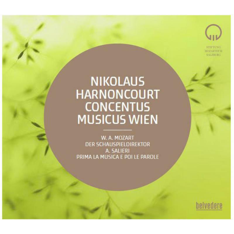 Various - Wolfgang Amadeus Mozart: Der Schauspieldirektor, Antonio Salieri: Prima la musica e poi le parole - BVE08035