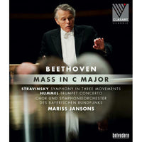 Jansons/Arman/Pisaroni - Ludwig Van Beethoven, Igor Stravinsky, Johann Nepomuk Hummel: Beethoven Mass in C Major - BVE08042