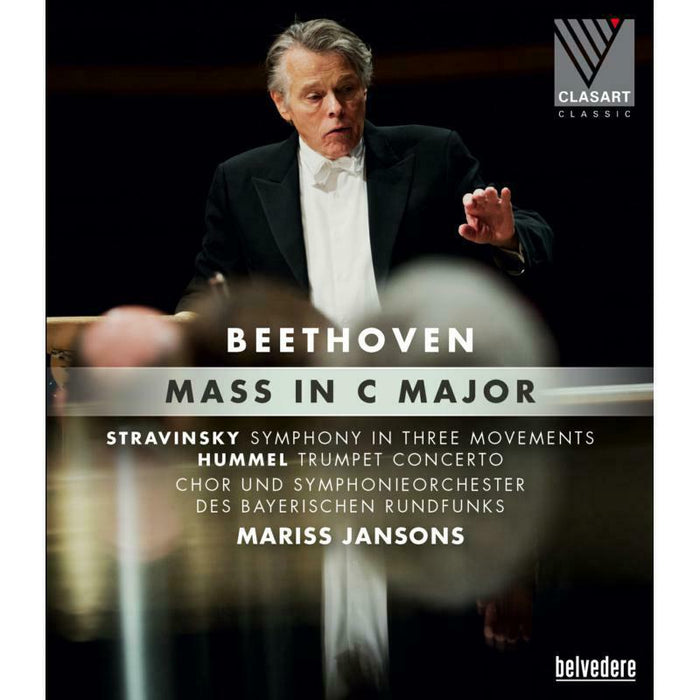 Jansons/Arman/Pisaroni - Ludwig Van Beethoven, Igor Stravinsky, Johann Nepomuk Hummel: Beethoven Mass in C Major - BVE08042