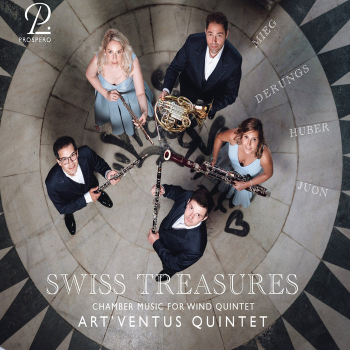 Art'Ventus Quintet - Swiss Treasures - Unknown Swiss Music for Wind Quintet - PROSP0081