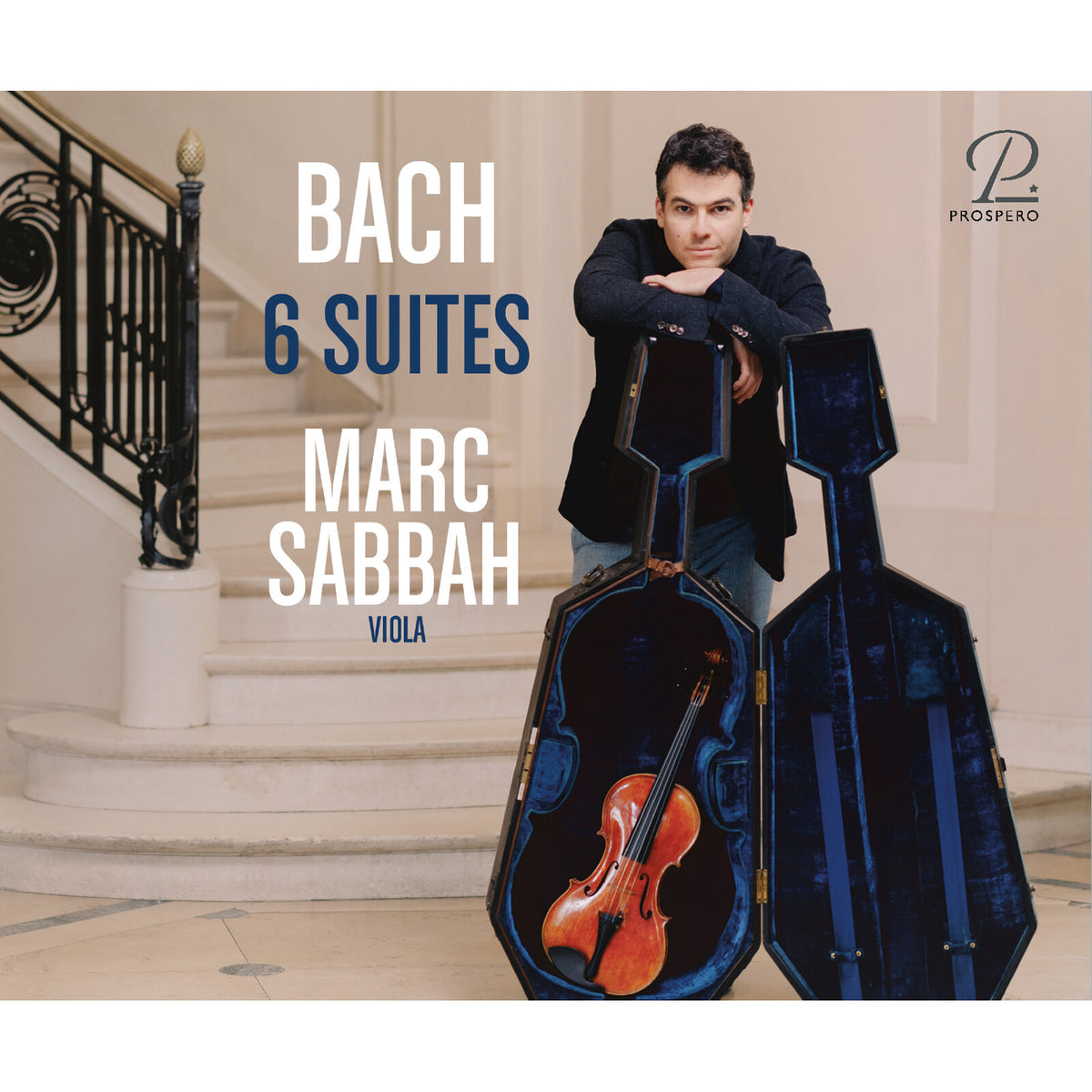Marc Sabbah - J.S. Bach's Six Suites for Violoncello on the viola - PROSP0134