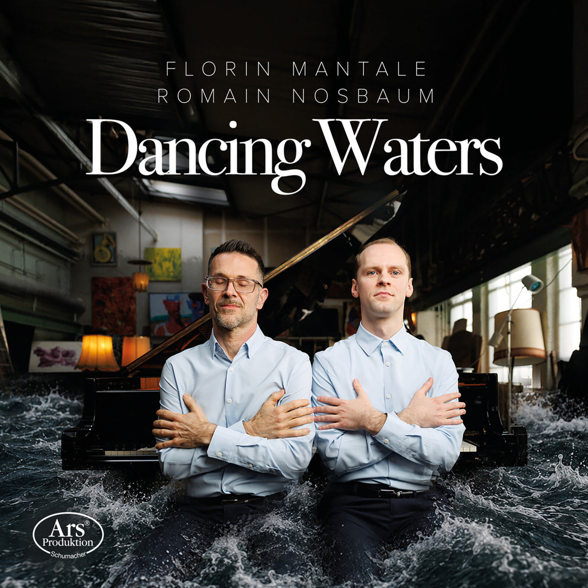 Florin Mantale; Romain Nosbaum - Dancing Waters - Debussy; Ravel; Faure: Piano Works for 4 Hands - ARS89013