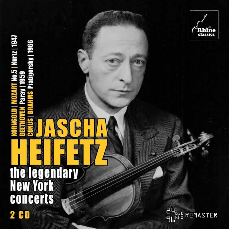 Jascha Heifetz - The Legendary New York Concerts - RH025