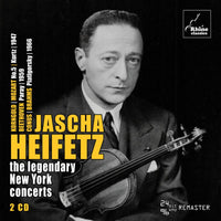 Jascha Heifetz - The Legendary New York Concerts - RH025