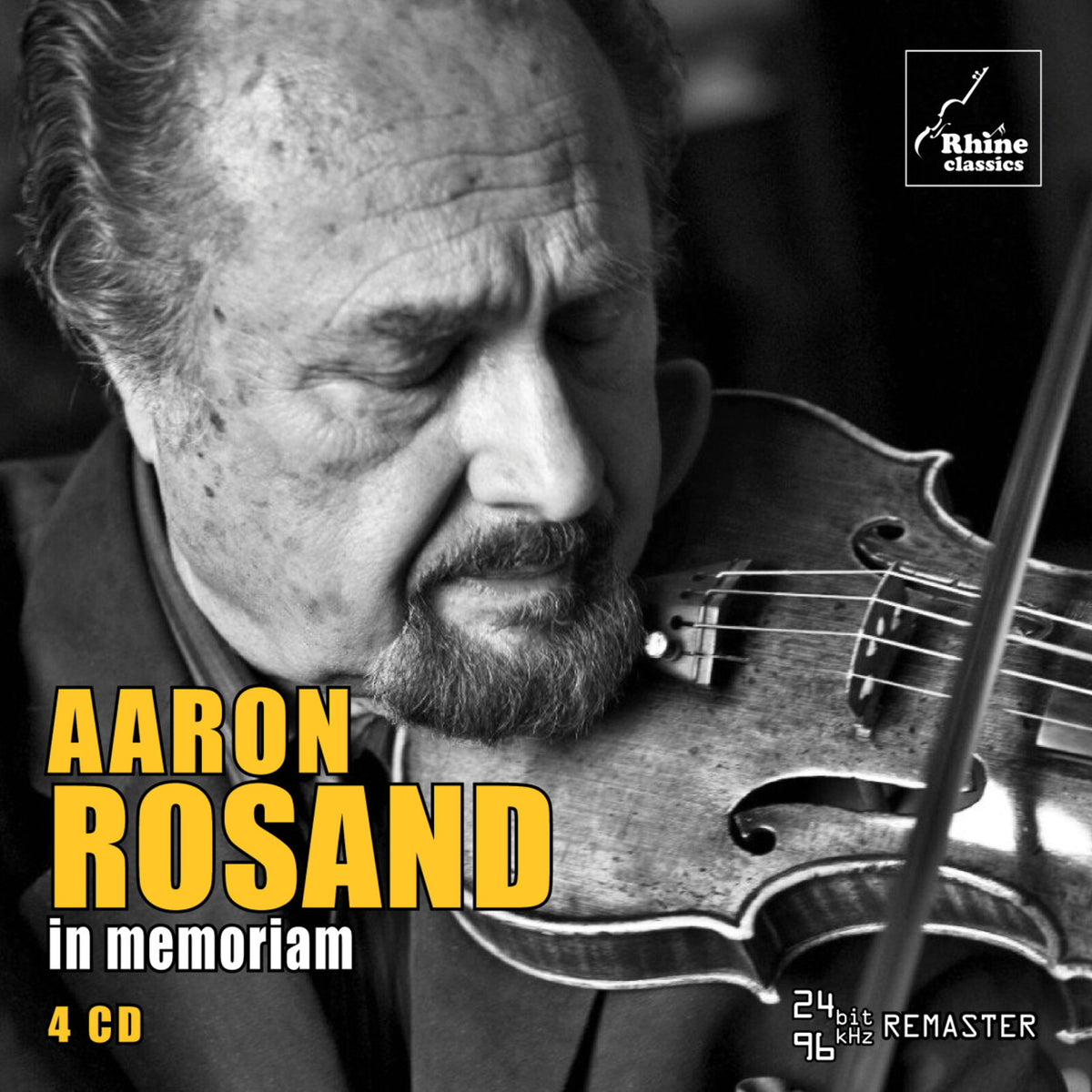 Aaron Rosand; Stephen Glover; Het Gelders Orkest; NHK Symphony Orchestra; Minnesota Symphony Orchestra; Orchestra Sinfonica di Roma della RAI; Geir Henning Braaten; Gerald Robbins; Leo Driehuys; Ferdinand Leitner; Herbert Blomstedt; Peter Maag - Aaron Rosand: In Memoriam - Live - RH029