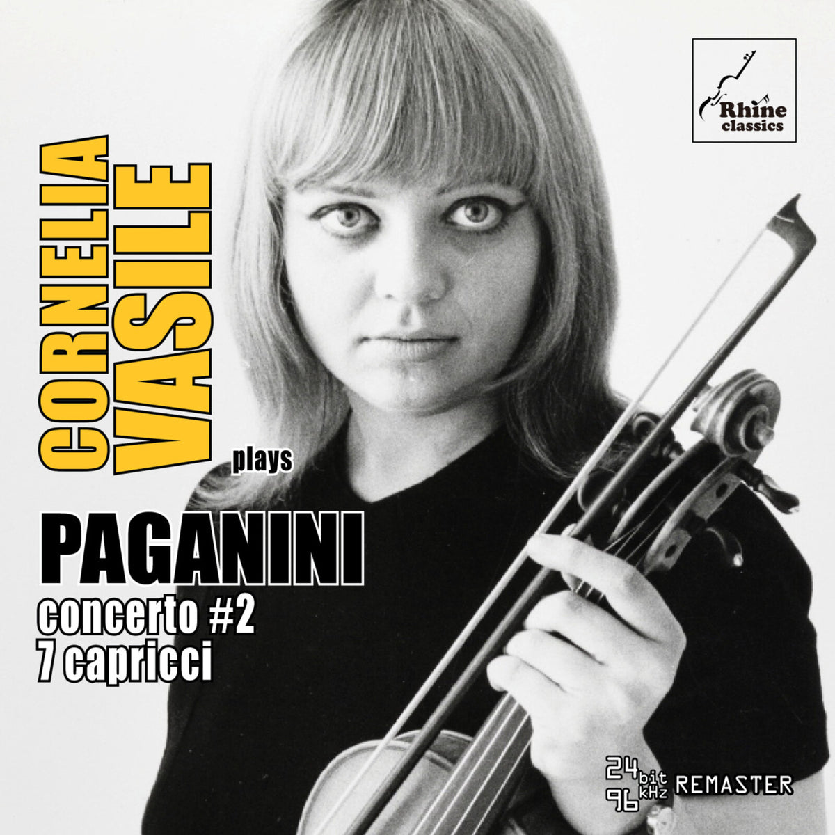 Cornelia Vasile; Symphonie Orchester des Norddeutschen Rundfunks; Heinz Wallberg - Cornelia Vasile plays Paganini: Violin Concerto No. 2; 7 Capricci - RH032