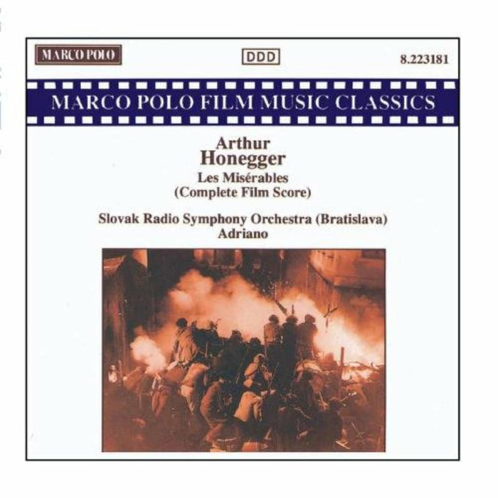 Adriano:Slovak State Symp Orch - HONEGGER: LES MISERABLES - 8223181