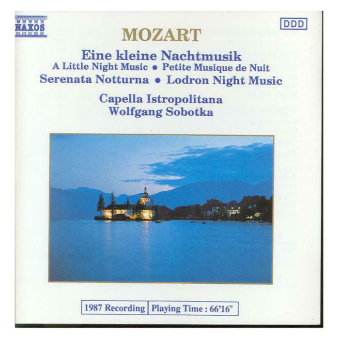 Capella - MOZART: Eine Kleine Nachtmusik / Serenata Notturna - 8550026