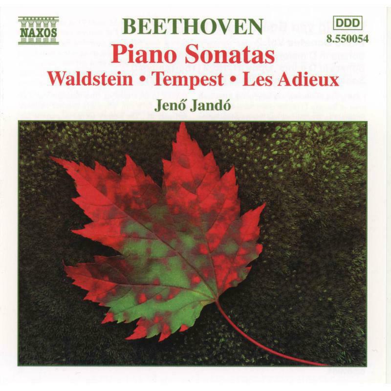 Jeno Jan - BEETHOVEN: Piano Sonatas Nos. 17, 21, and 26 - 8550054