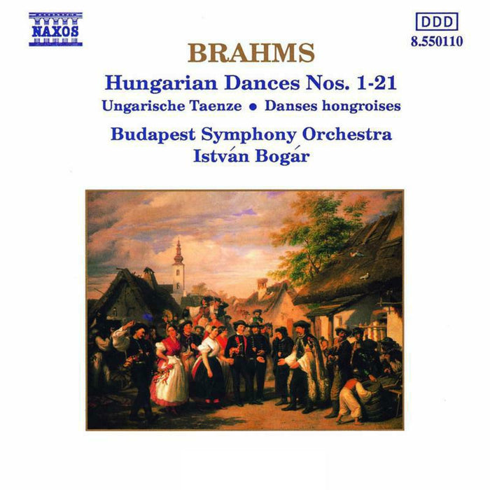 Budapest - BRAHMS: Hungarian Dances Nos. 1-21 - 8550110
