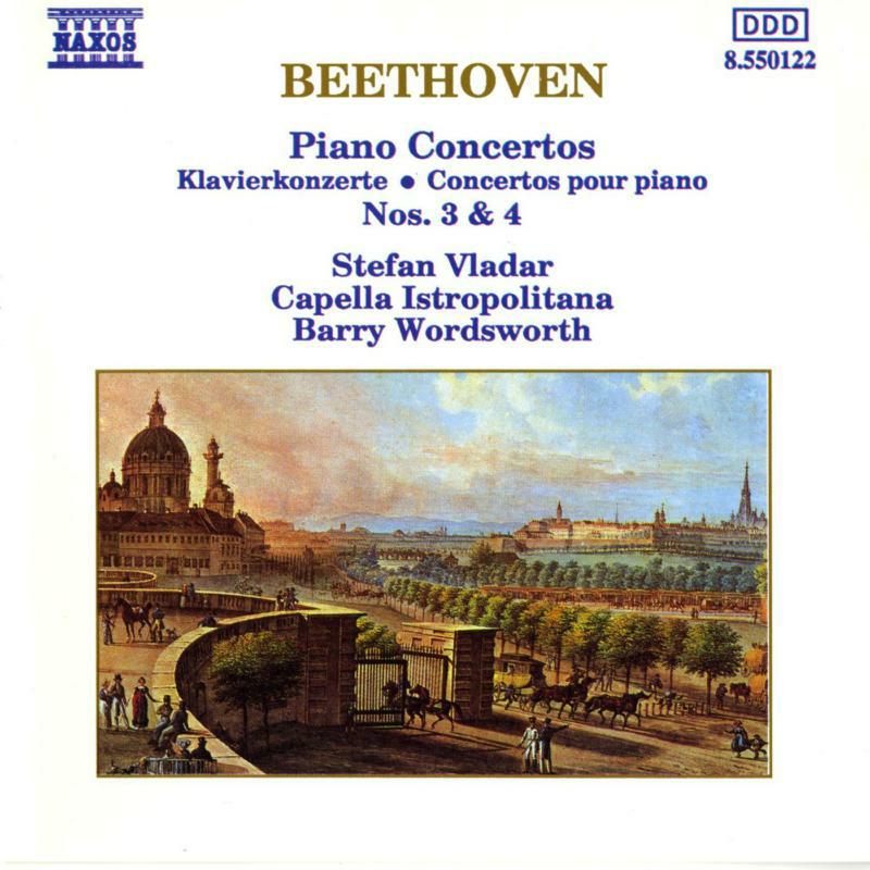 Vladar:C - BEETHOVEN: Piano Concertos Nos. 3 and 4 - 8550122