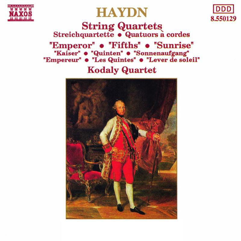 Kodaly Quartet - HAYDN: String Quartets Op. 76, Nos. 2 - 4 - 8550129