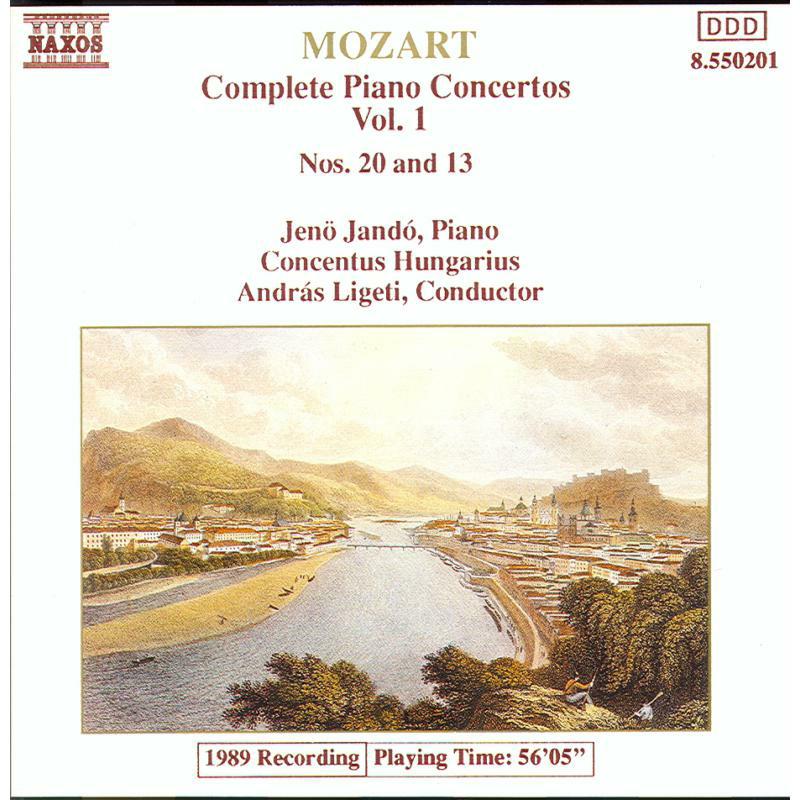 Jando Co - MOZART: Piano Concertos Nos. 13 and 20 - 8550201