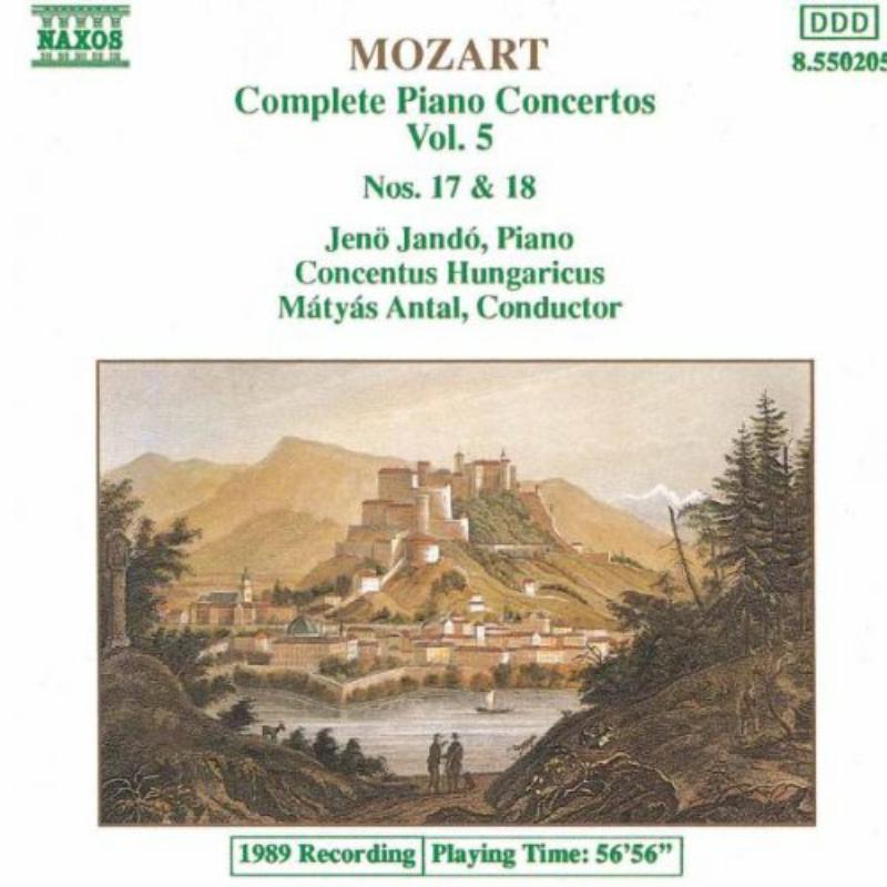 Jando Co - MOZART: Piano Concertos Nos. 17 and 18 - 8550205
