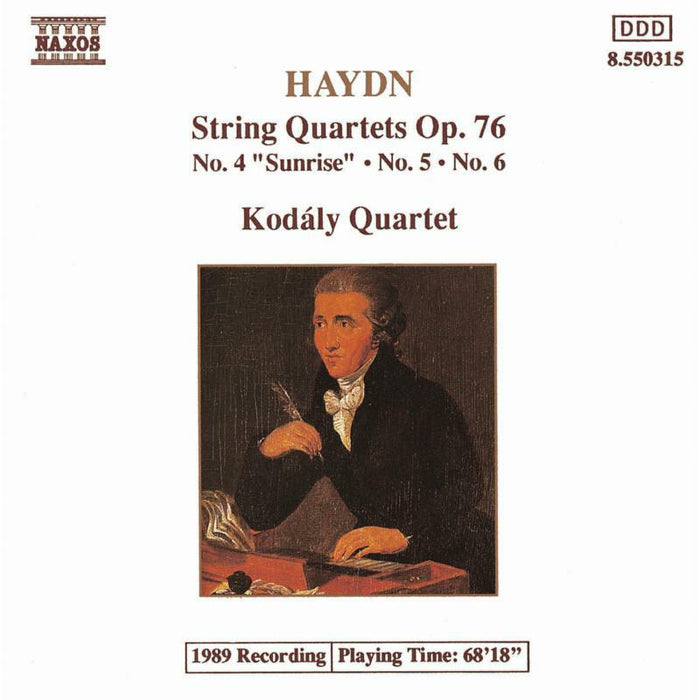 Kodaly 4 - HAYDN: String Quartets Op. 76, Nos. 4 - 6 - 8550315