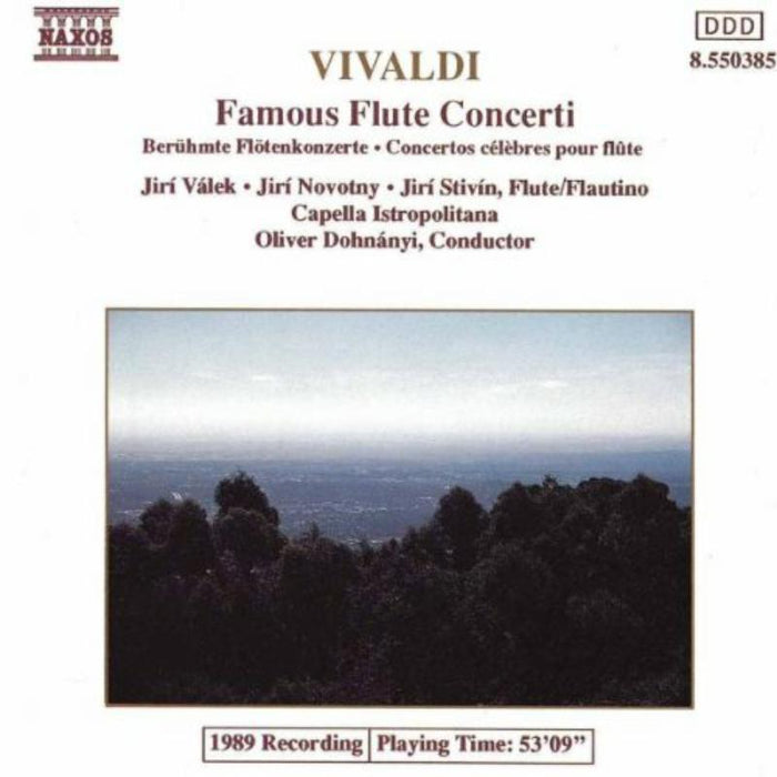 Capella - VIVALDI: Flute Concertos - 8550385