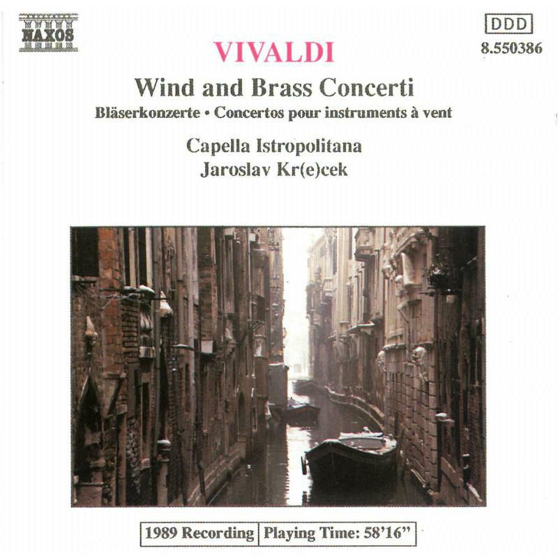 Capella - VIVALDI: Wind and Brass Concertos - 8550386