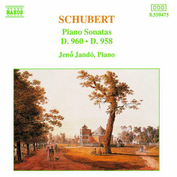 Jeno Jan - SCHUBERT: Piano Sonatas, D. 960 and D. 958 - 8550475