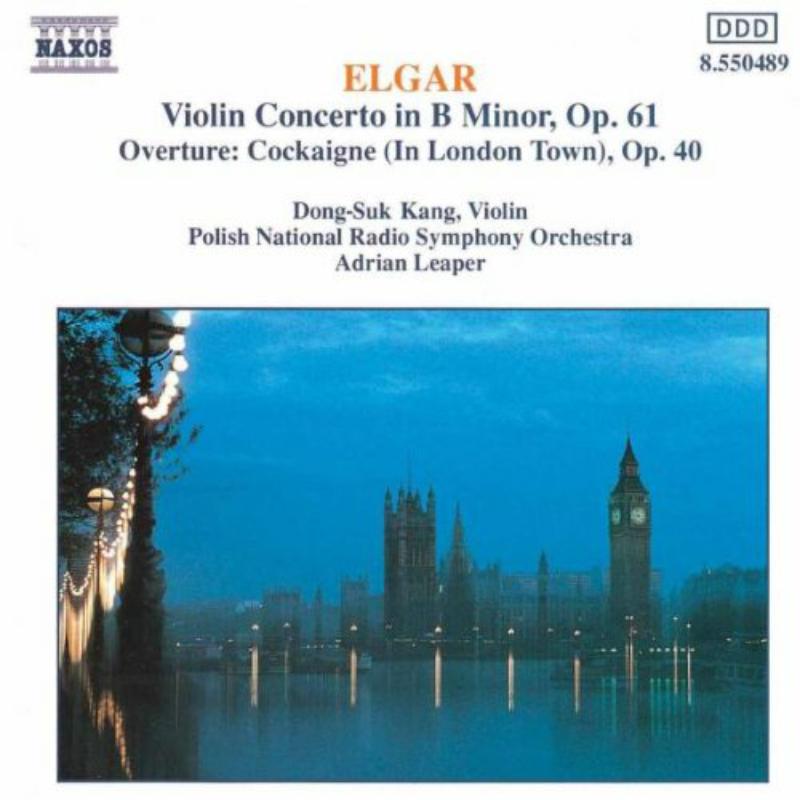 Kang:Pnr - ELGAR: Violin Concerto / Cockaigne Overture - 8550489