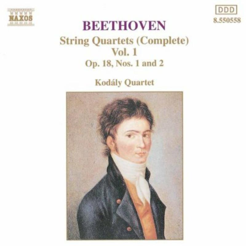 Kodaly 4 - BEETHOVEN: String Quartets Op. 18, Nos. 1 and 2 - 8550558