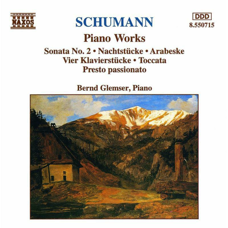 Bernd Gl - SCHUMANN, R.: Piano Sonata No. 2 / Nachtstucke / Arabeske - 8550715