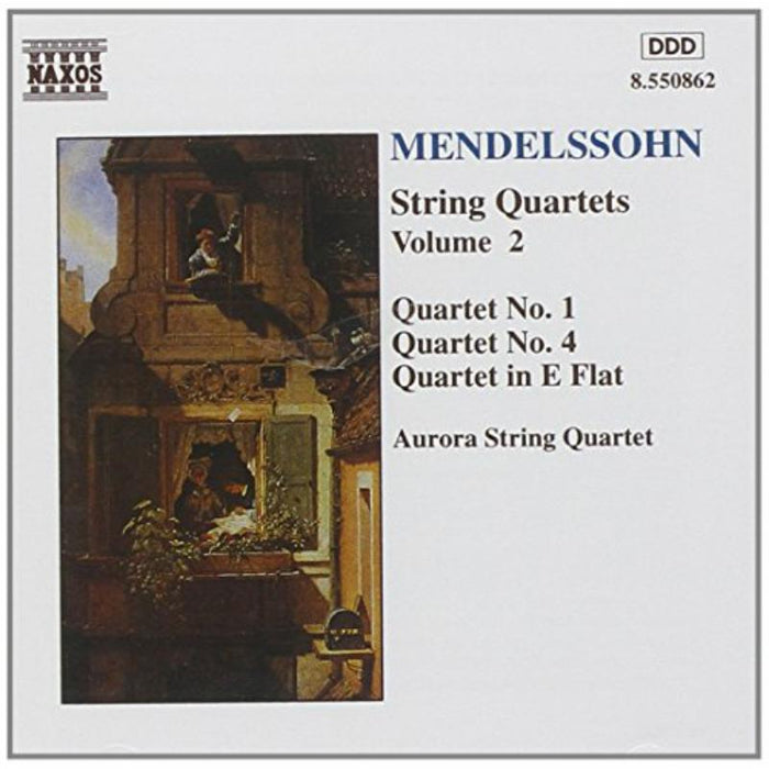 Aurora S - MENDELSSOHN: String Quartets Nos. 1 and 4 / Quartet in E Flat Major - 8550862