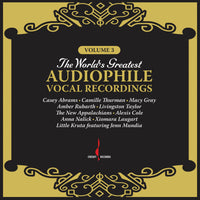 Various Artists - The World's Greatest Audiophile Vocal Recordings Vol. 3 - EVLP049BL