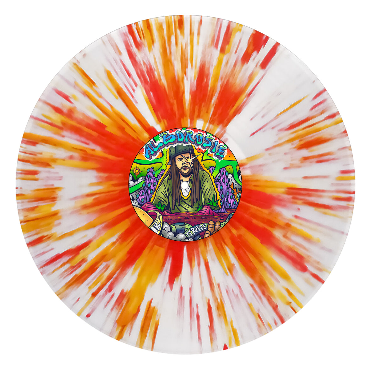 Alborosie - Dub Pirate (180g White & Orange Splatter Vinyl) - EVLP055WOS