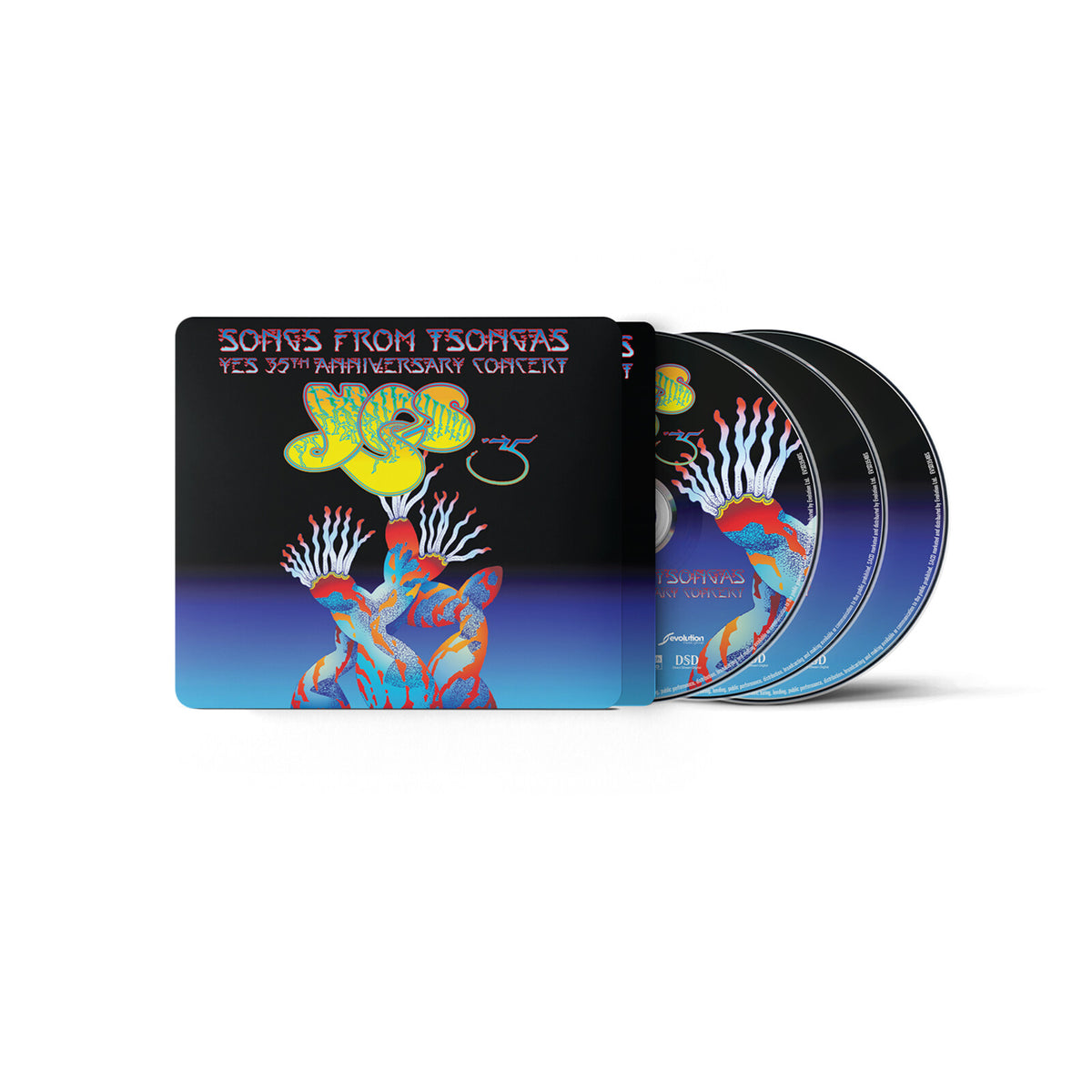 YES - Songs From Tsongas - Yes 35th Anniversary Concert - EVSD3548S