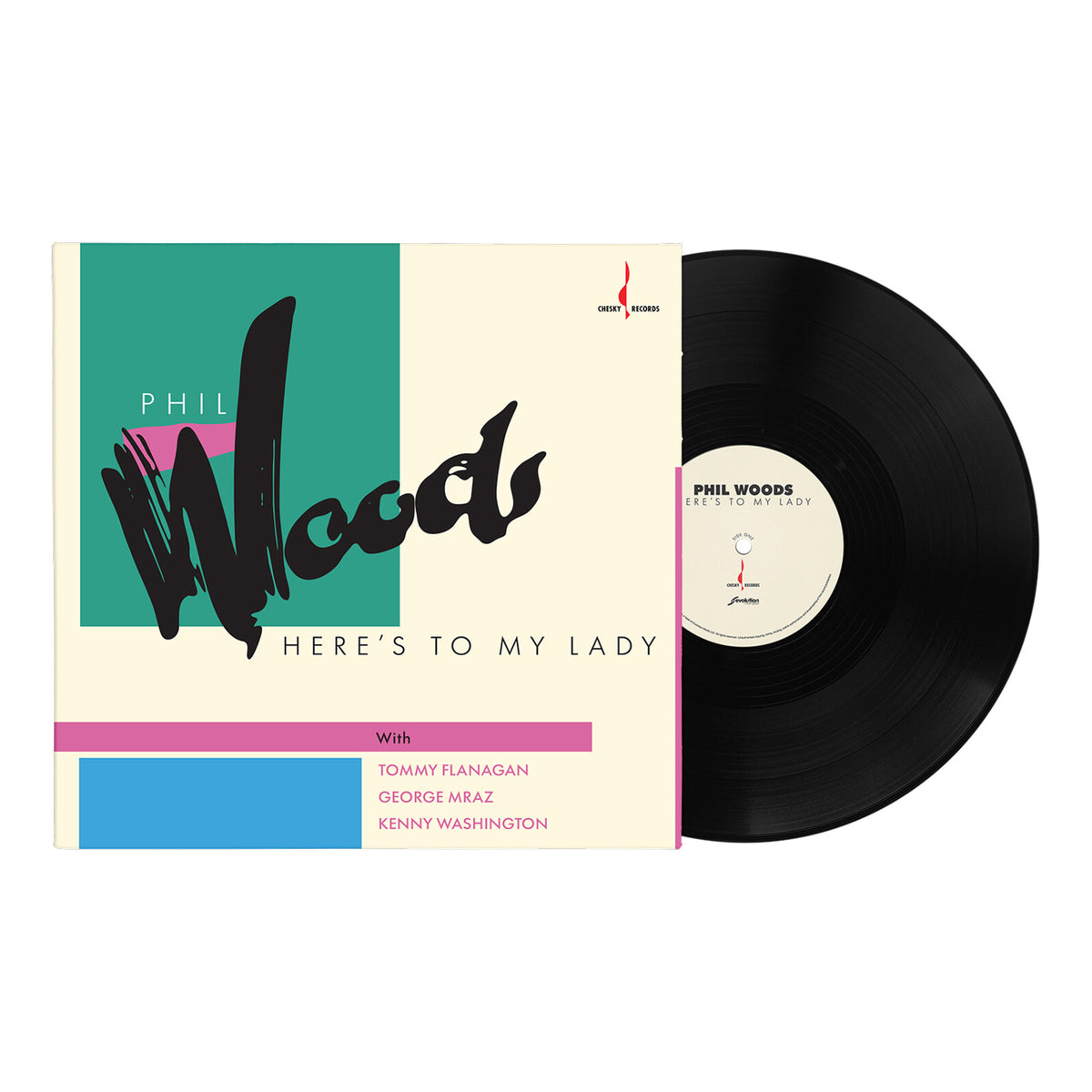 Phil Woods - Here's To My Lady - EVLP121BL