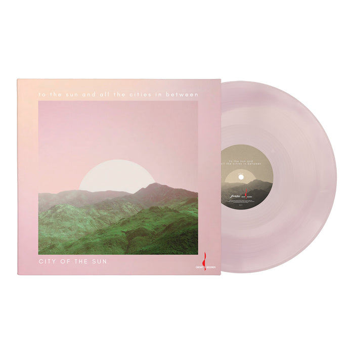 City of the Sun - to the sun and all the cities in between (180g One-step Pressing Pale Pink/Blush Vinyl LP) - EVLP127PPB