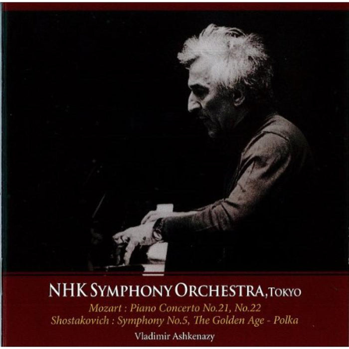 Vladimir Ashkinazy/NHK Symphony Orchestra - Piano Concerto No. 21, 22/Symphony No. 5... - KKC2058
