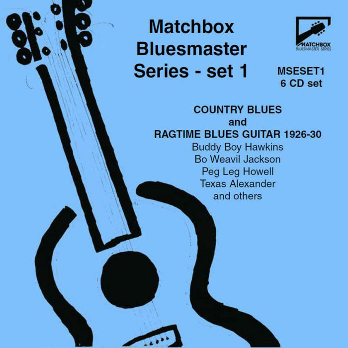 Buddy Boy Hawkins/Jackson - Country Blues and Ragtime Blues Guitar (1926-30) - Matchbox Bluesmaster Series - Set 1 - MSESET1