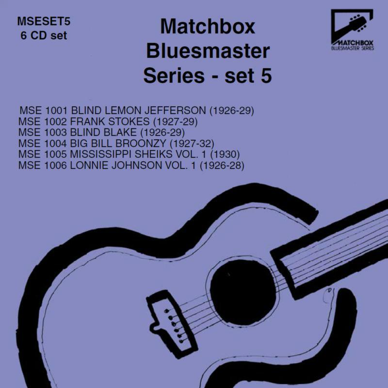 Jefferson/Beale St Sheiks - Matchbox Bluesmaster Series - set 5 - MSESET5