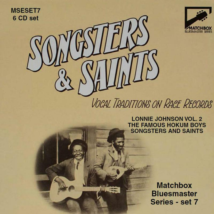 Various - Matchbox Bluesmaster Series, Vol. 7: Songsters & Saints: Vocal Traditions on Race Records - MSESET7