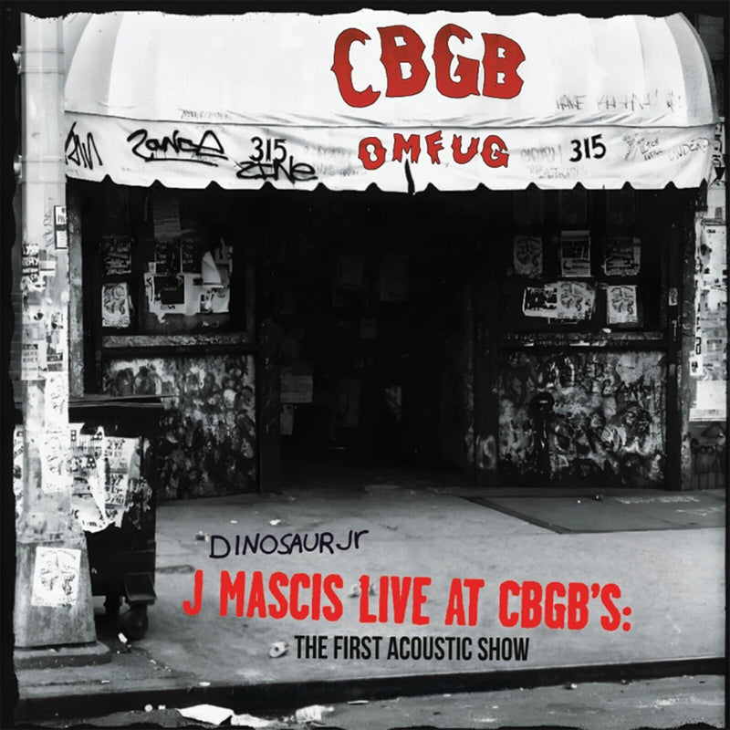 J MASCIS - LIVE AT CBGBS - TRANSPARENT RED VINYL EDITION - BRED923