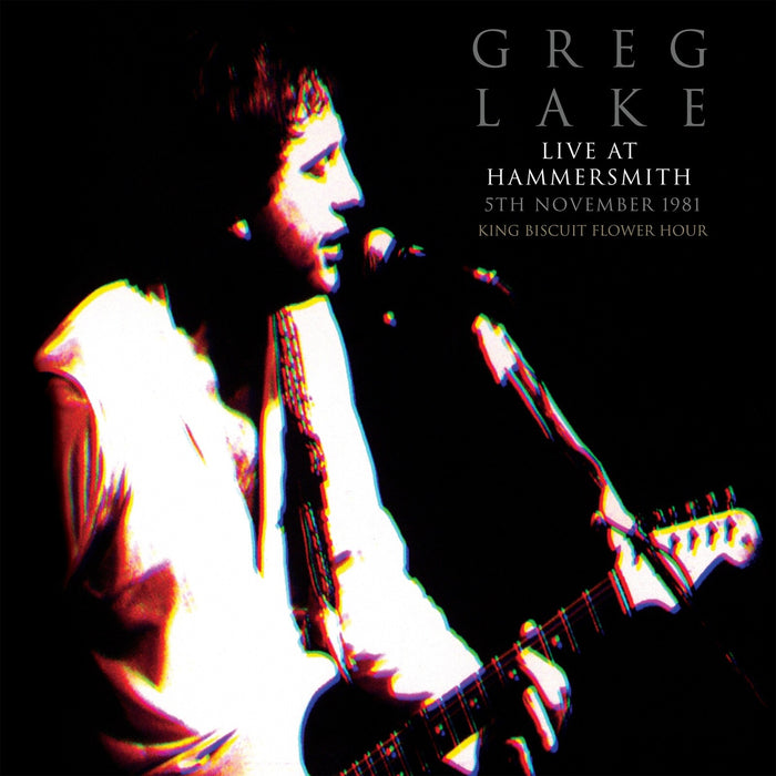 GREG LAKE - LIVE AT HAMMERSMITH NOV 5TH 1981 KING BISCUIT FLOWER HOUR LIVE DOUBLE VINYL EDITION - SOUM2LP590
