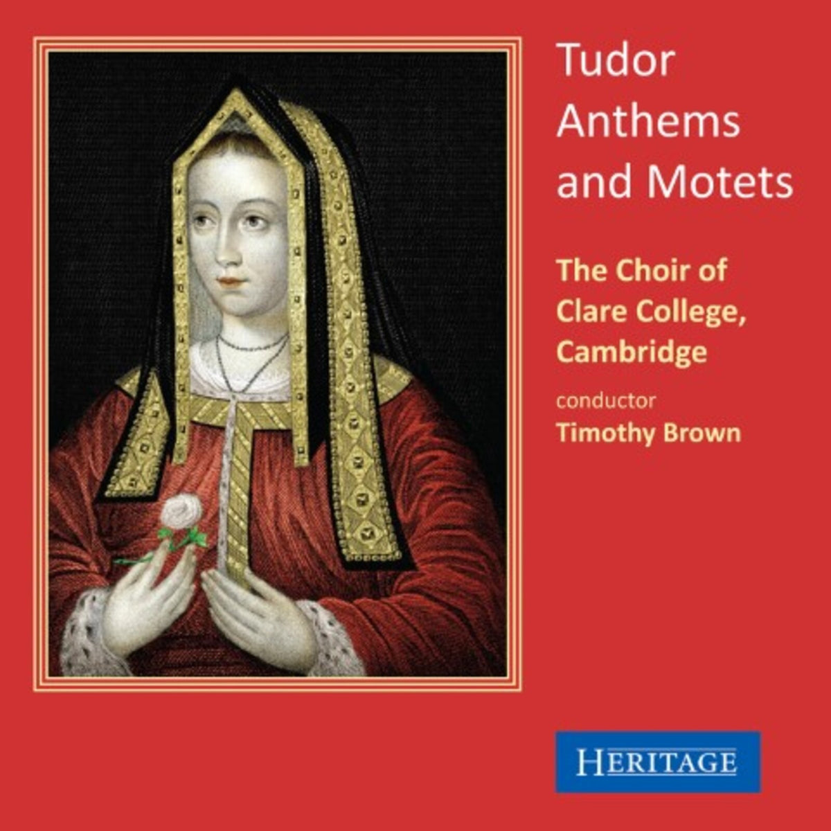 CLARE COLLEGE CAMBRIDGE - TUDOR ANTHEMS & MOTETS - HTGCD216