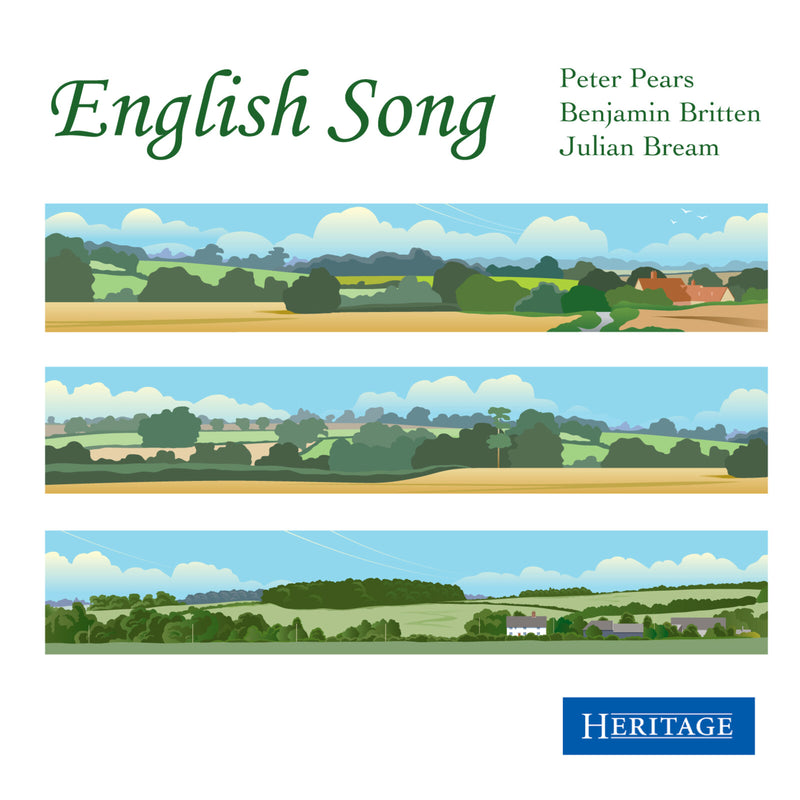 PEARS/BRITTEN/BREAM - ENGLISH SONG - HTGCD224