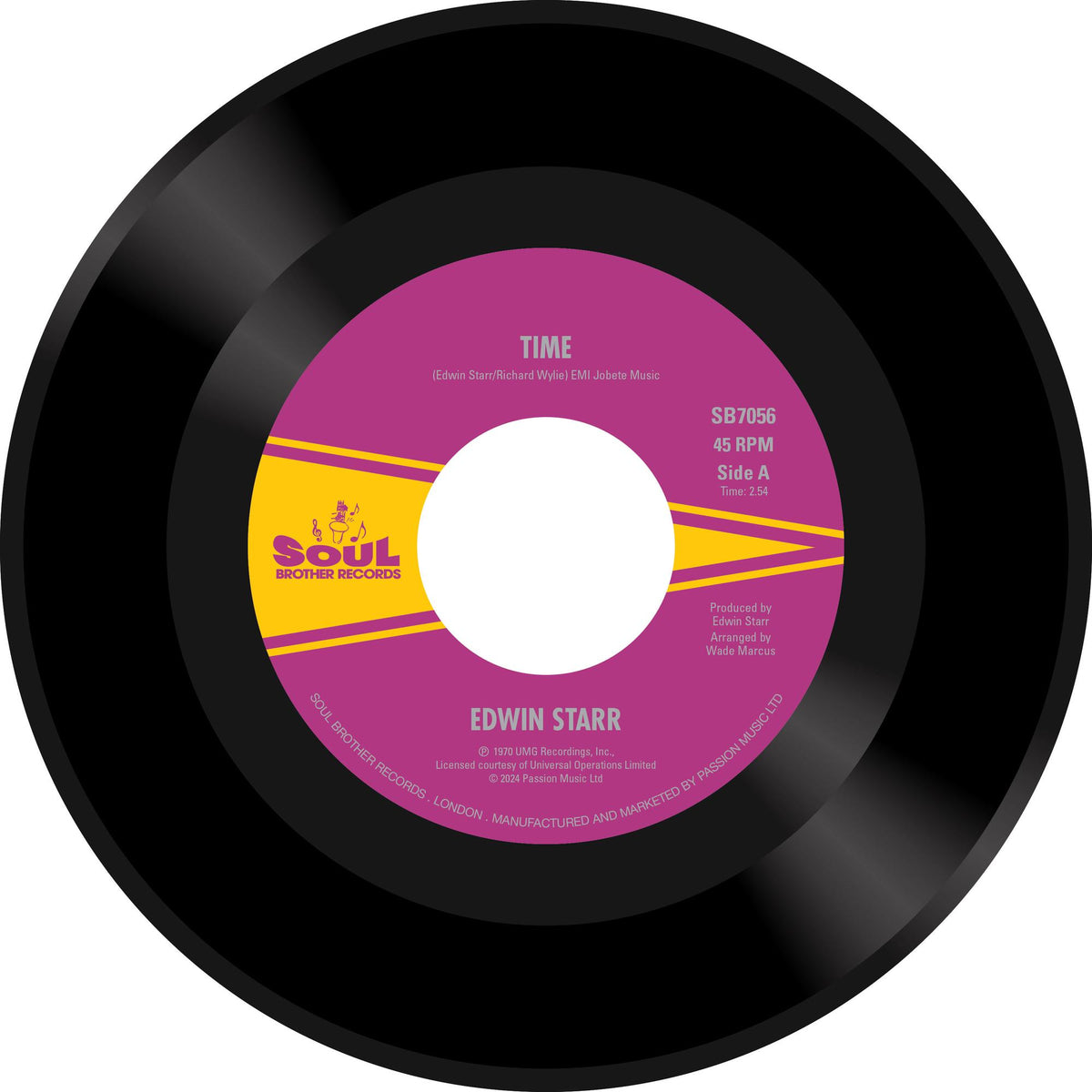 Edwin Starr / Time b/w Running Back and Forth Edwin Starr / Time b/w Running Back and Forth