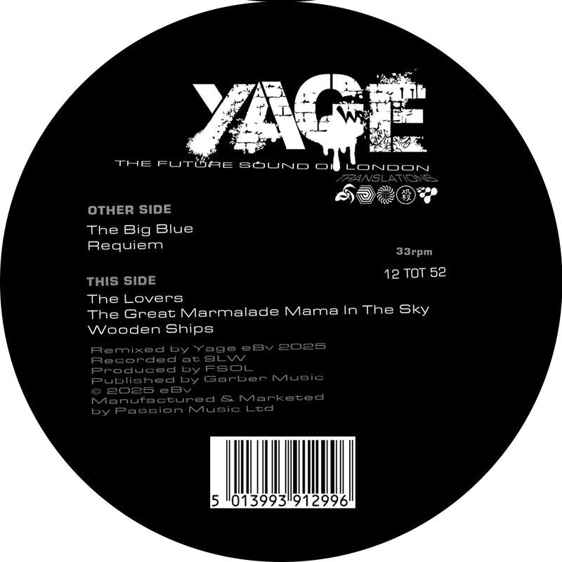 Yage - The Future Sound Of London - 12TOT52