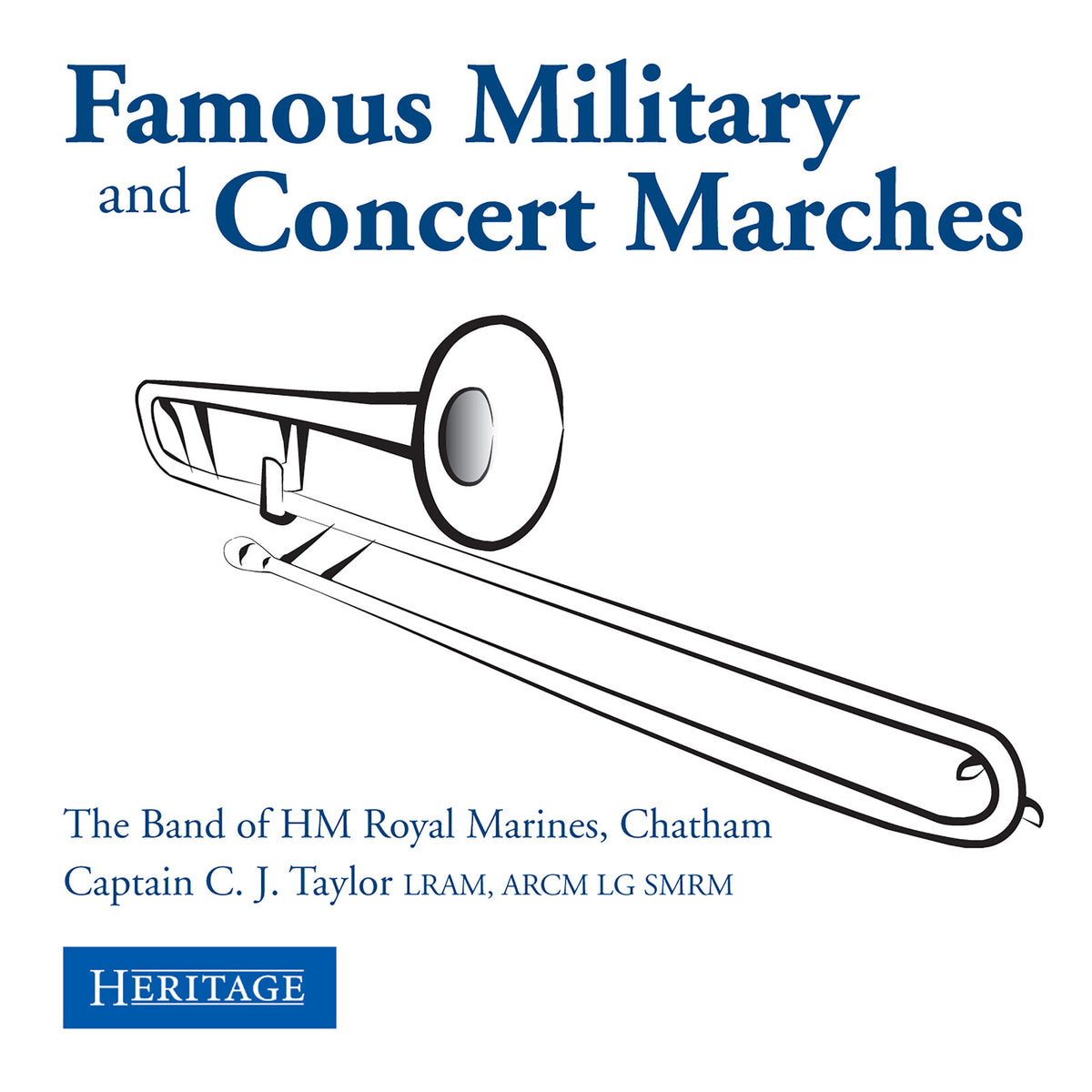 RM BAND CHATHAM - MILITARY CONCERT MARCHES - HTGCD241